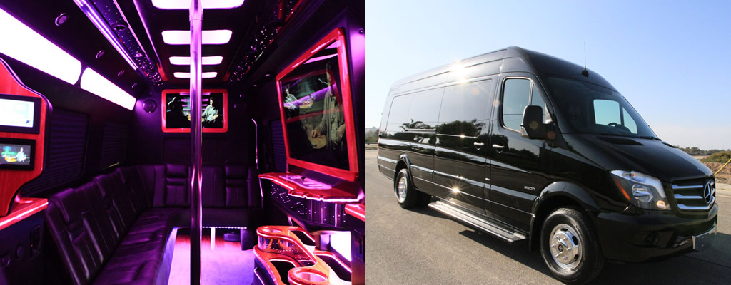 Houston party van and party bus